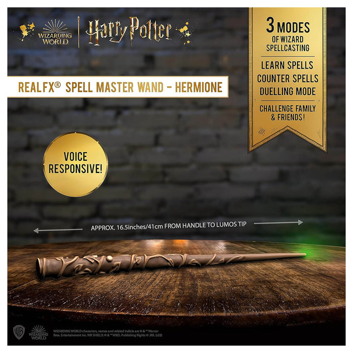  Harry Potter Real FX Spell Master Wand - Hermione