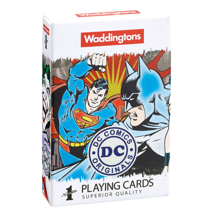 Waddingtons DC Superheroes Retro Playing Cards