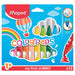 Maped Color' Pep My First Jumbo Felt-Tip Pens (12 Pack)