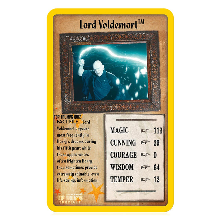 Harry Potter And The Order Of The Phoenix Top Trumps Specials Card Game