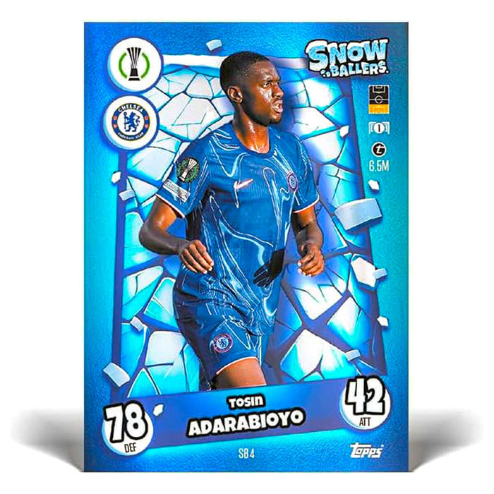 Topps Match Attax UEFA 2024/25 Trading Cards Update Mega Multipack #3 Snow Ballers