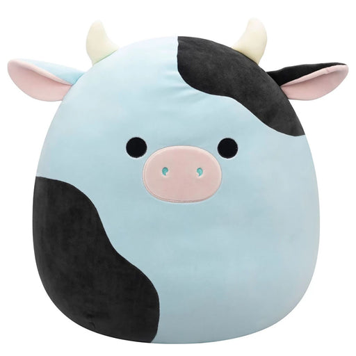  Squishmallows Cillian Black and Blue Cow 20" Plush