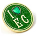 Wicked: I Love Emerald City Pin Badge