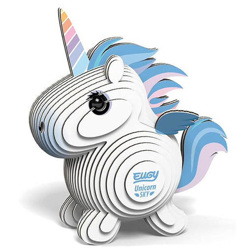 EUGY Unicorn Sky 3D Cardboard Model Kit