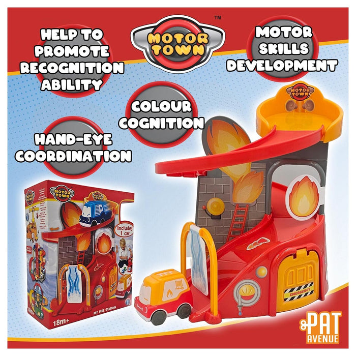 Motor Town My Fire Station Playset