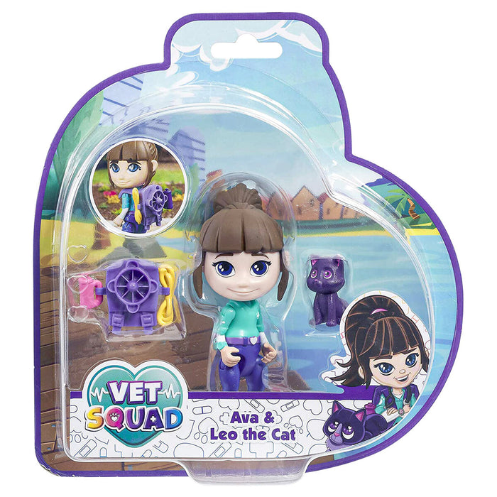 Vet Squad Ava & Leo the Cat Figure Set