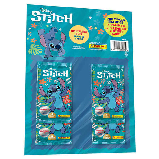 Panini Disney Stitch Sparkling Fun Trading Cards Collection Multipack