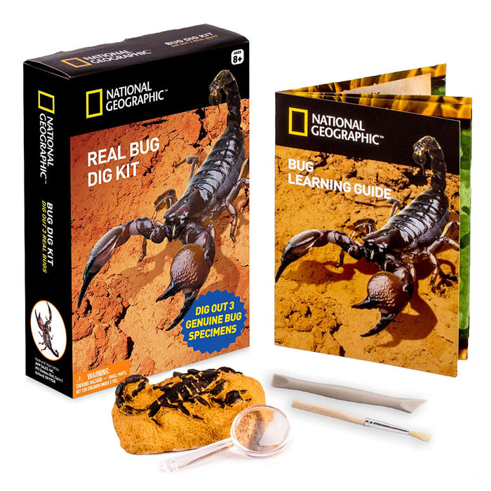 National Geographic Real Bug Dig Kit