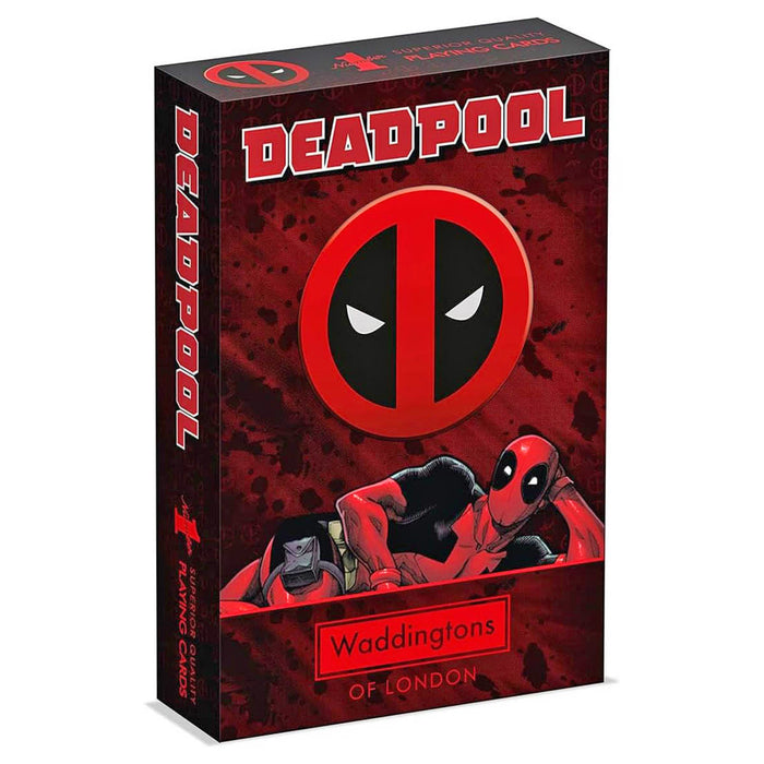 Deadpool Waddingtons Number 1 Playing Cards