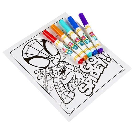 Crayola Color Wonder Mess Free Colouring Marvel Spidey and his Amazing Friends