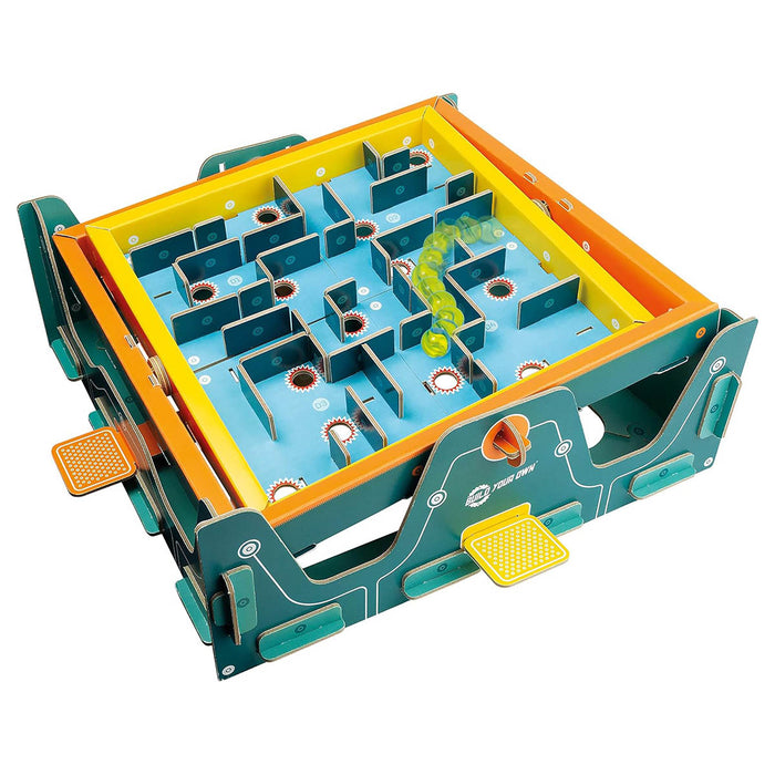  Build Your Own Marble Labyrinth Slot Together Cardboard Kit