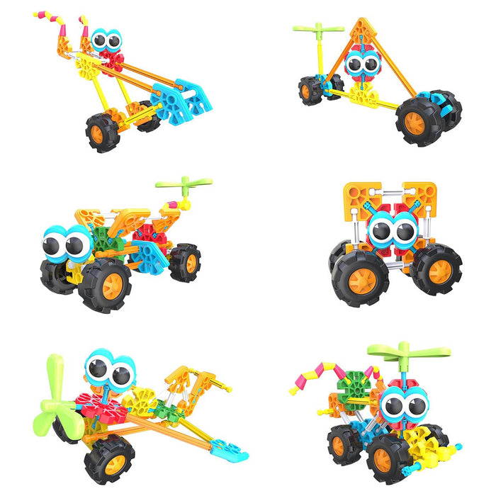 Kid K'nex Zoomin' Buddies 48 Piece Building Set