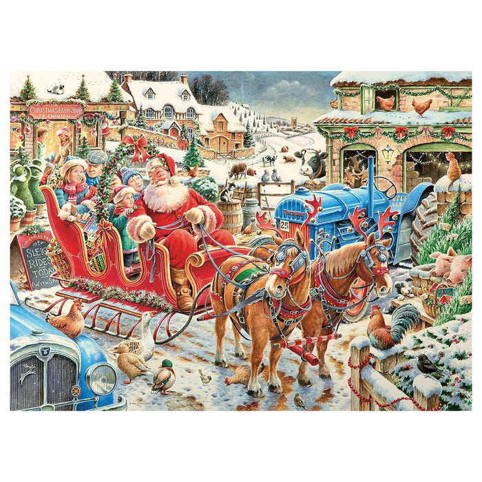 Ravensburger Roy Trower Christmas Collection No.2 4 x 500 Piece Jigsaw Puzzle