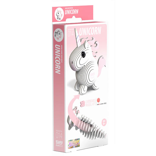 EUGY Unicorn 3D Cardboard Model Kit