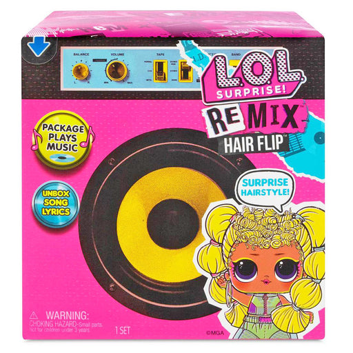 L.O.L. Surprise! Remix Hair Flip Mystery Doll