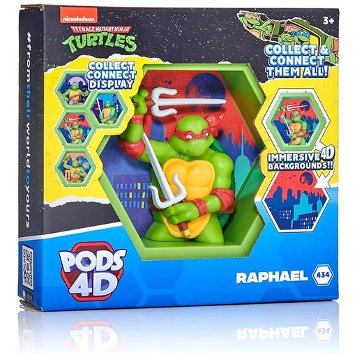 PODS 4D Teenage Mutant Ninja Turtles Raphael Figure