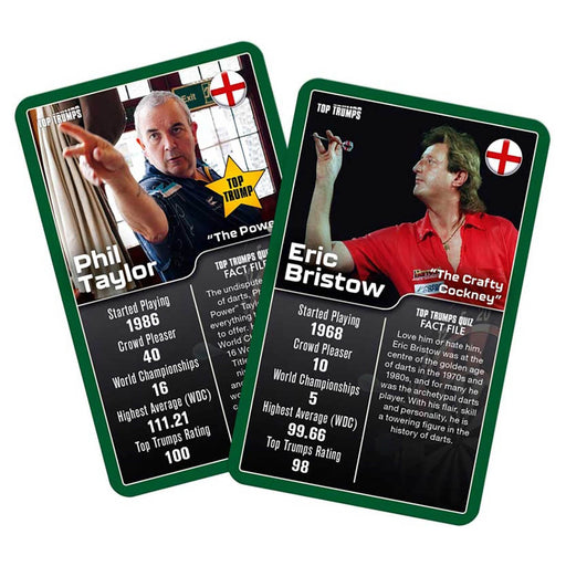 Darts Greats Top Trumps Classics Card Game