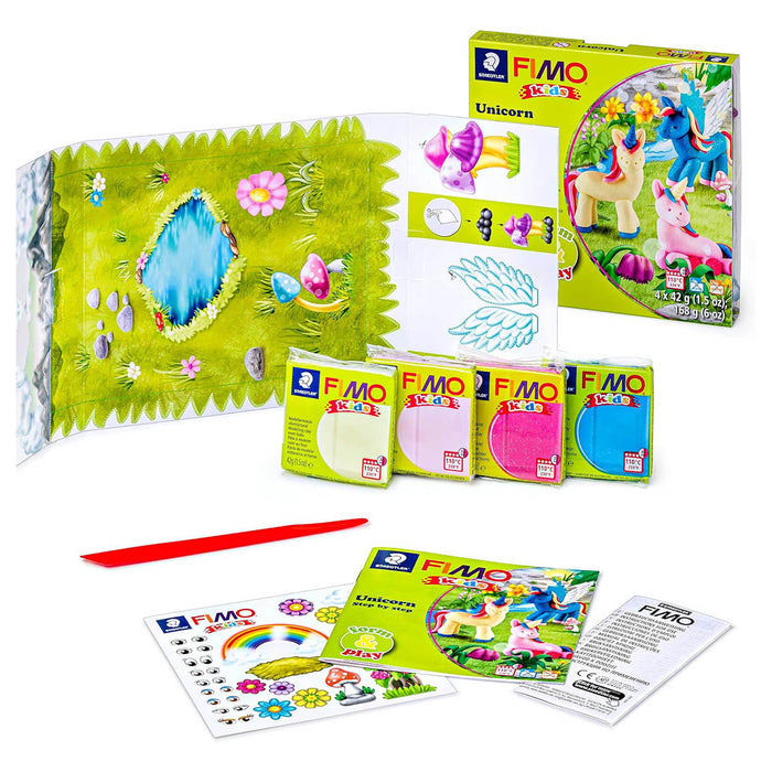  Staedtler FIMO Kids Unicorn Playtime and Modelling Set