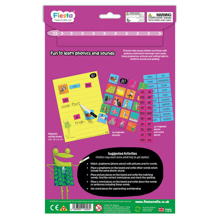 Fiesta Crafts Oi! Magnetic Phonics Set