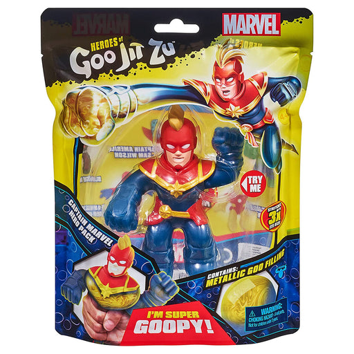 Heroes of Goo Jit Zu Captain Marvel Stretch Figure