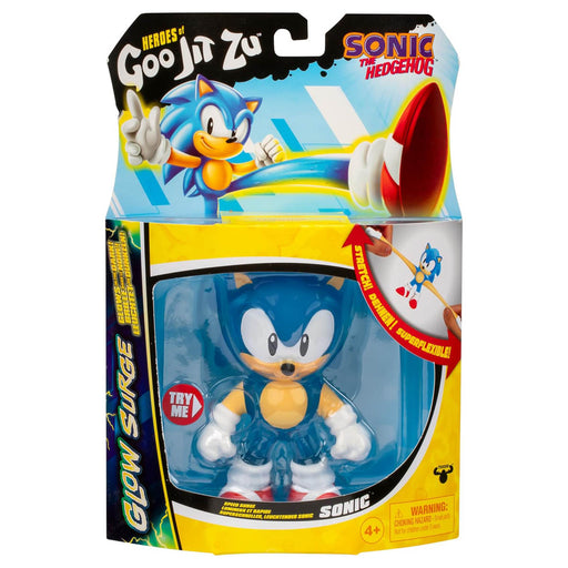 Heroes of Goo Jit Zu Sonic the Hedgehog Glow Surge Stretch Figure