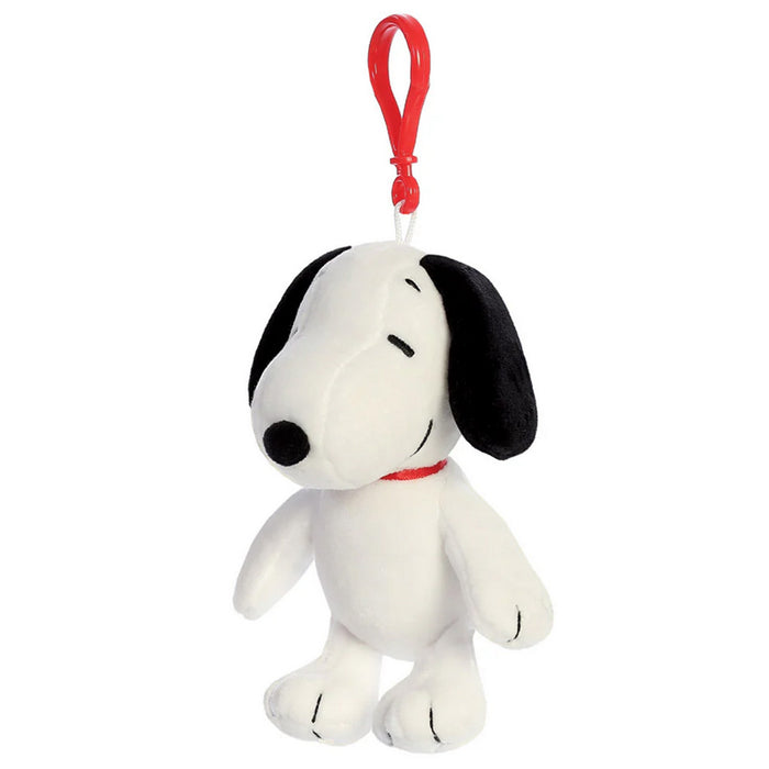  Peanuts Snoopy Key Clip 4.5 inch Soft Toy