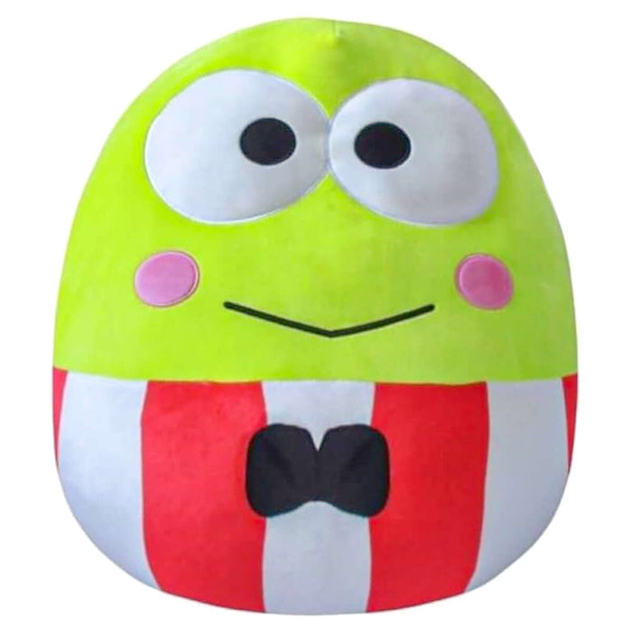 Squishmallows Sanrio Hello Kitty Keroppi Red Striped Suit 10 inch Plush