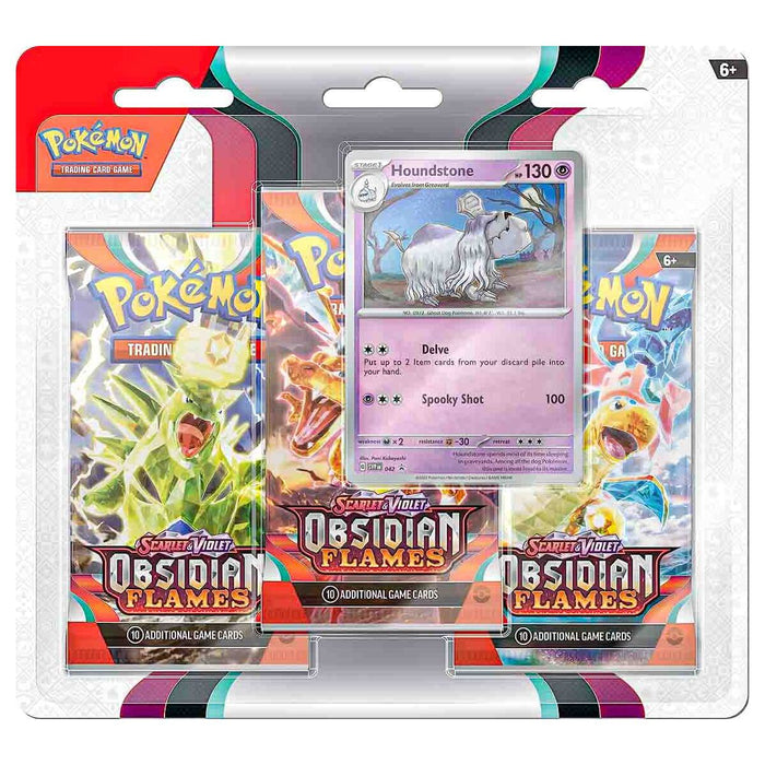 Pokémon Trading Card Game: Scarlet & Violet 3: Obsidian Flames Booster 3 Pack: Houndstone