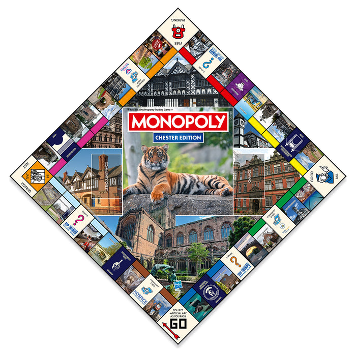 Monopoly Board Game Chester Edition