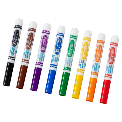 Crayola Ultra-Clean Washable Markers (Pack of 8)