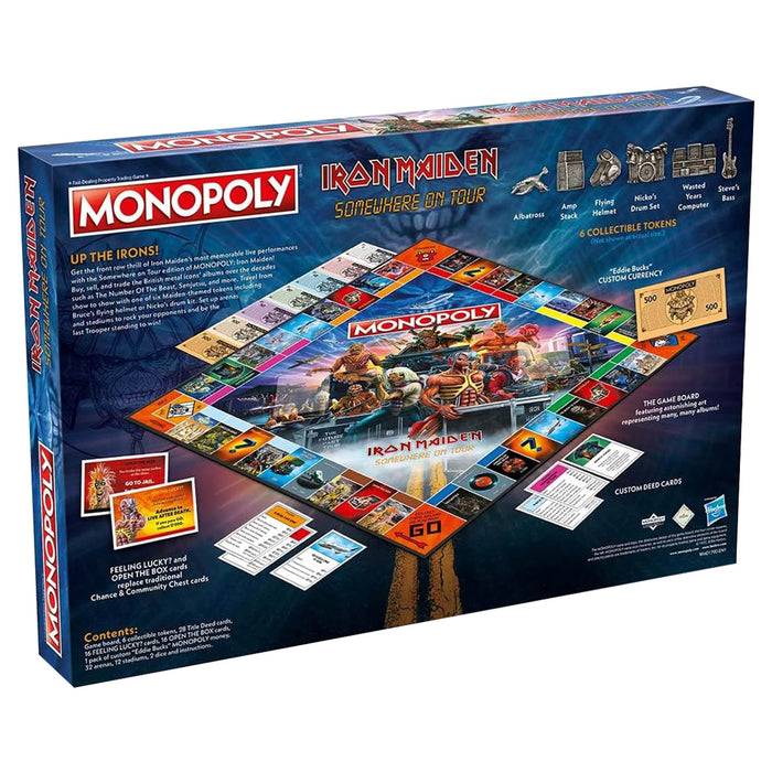 Monopoly Board Game Iron Maiden Edition