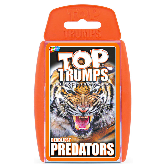 Deadliest Predators Top Trumps Classics Card Game