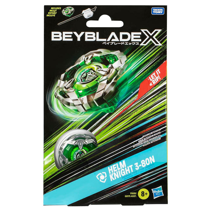 Beyblade X Helm Knight 3-80N Defense Type Starter Pack