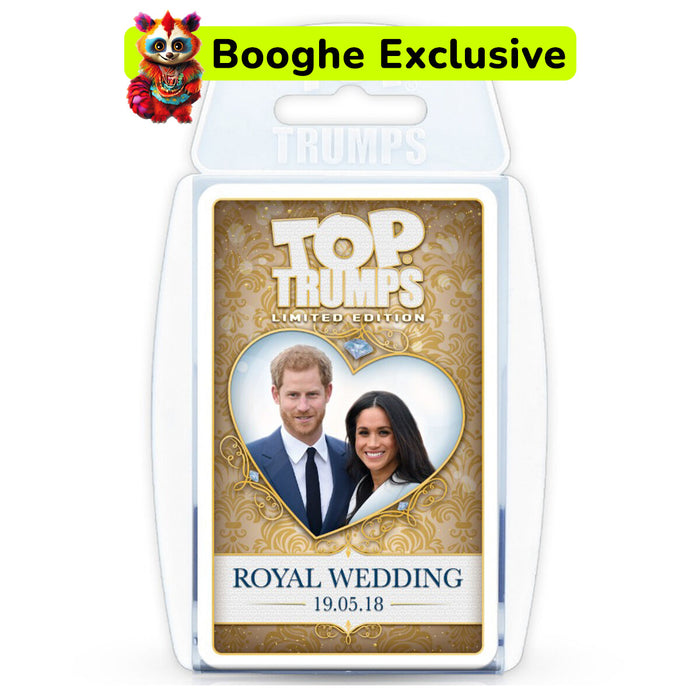 Royal Wedding Harry & Meghan Top Trumps Card Game