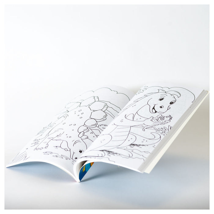 The Marvellous Blue Jumbo Colouring Book