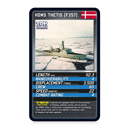 Battleships Top Trumps Classics Card Game