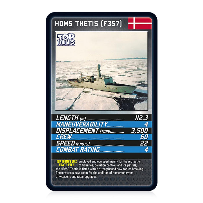 Battleships Top Trumps Classics Card Game