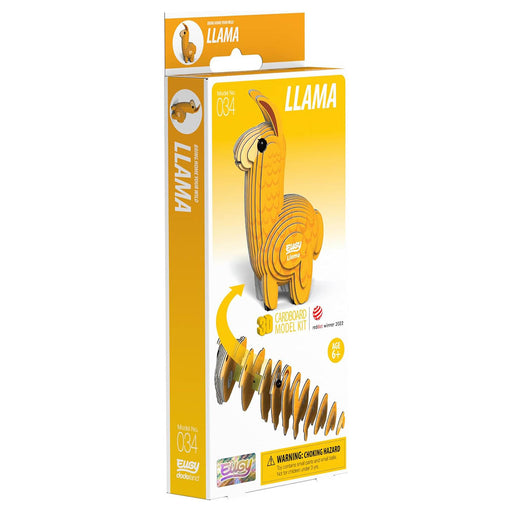 EUGY Llama 3D Cardboard Model Kit