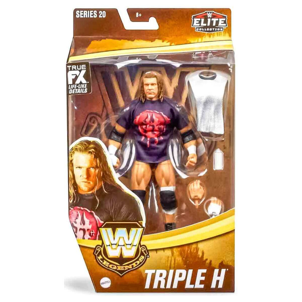 WWE Legends Elite Collection Triple H Action Figure Booghe
