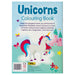 Unicorns Colouring Book Blue