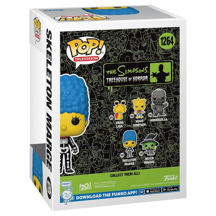 Funko Pop! Television: The Simpsons: Treehouse of Horror: Skeleton Marge Vinyl Figure #1264
