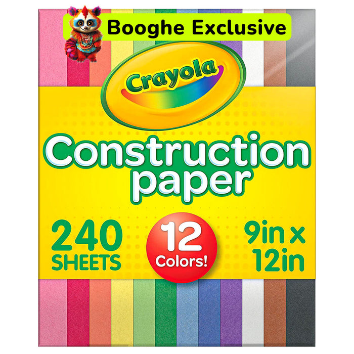 Crayola Construction Paper 240 Sheets