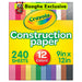 Crayola Construction Paper 240 Sheets