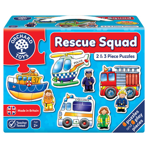 Orchard Toys Rescue Squad 6 Puzzles