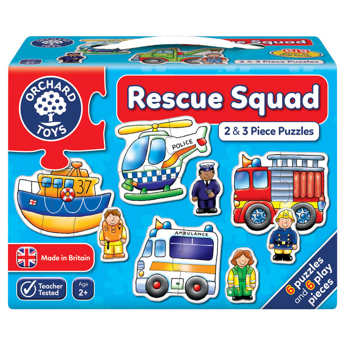 Orchard Toys Rescue Squad 6 Puzzles