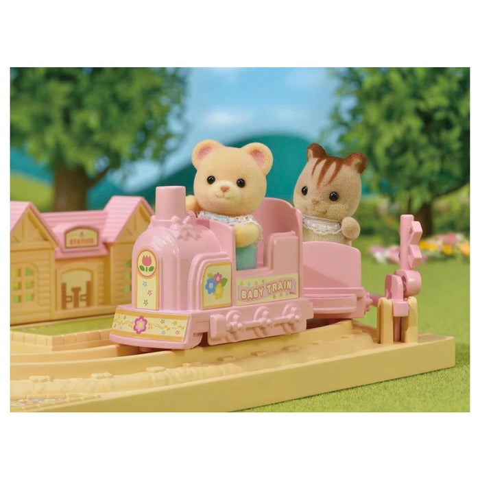 Sylvanian Families Baby Choo-Choo Train Playset 