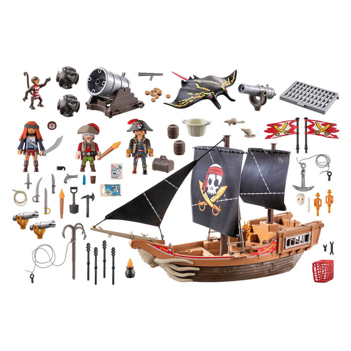 Playmobil Pirates Large Pirate Ship Playset Booghe