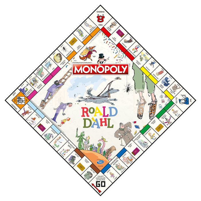 Monopoly Board Game Roald Dahl Edition