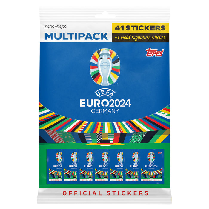 Topps Official Euro 2024 Sticker Collection - Multipack