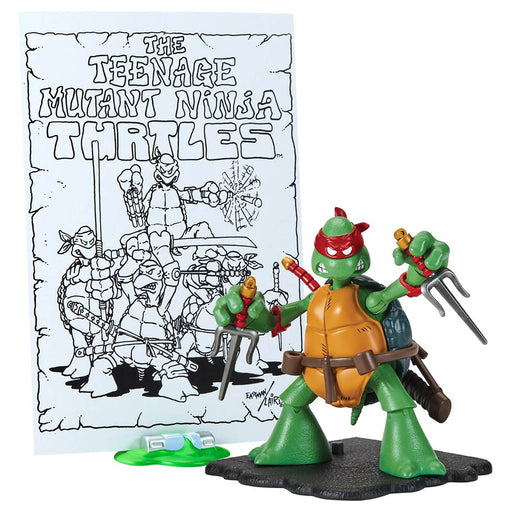 The Teenage Mutant Ninja Turtles Original Sketch Raphael 40th Anniversary Figure